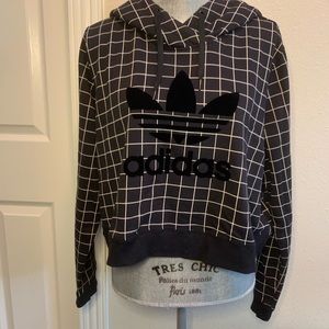 Adidas Cropped Hoodie